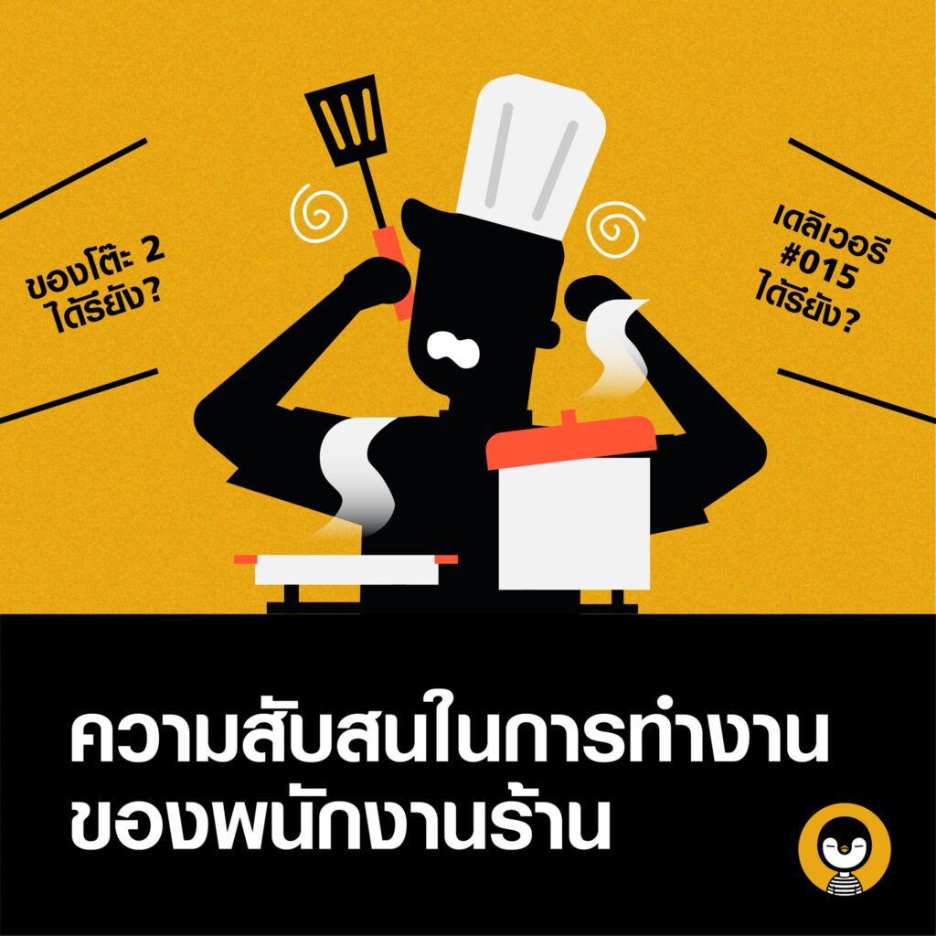 ทำร้านอาหารพร้อมเดลิเวอรี่